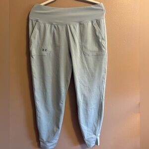Under Armour joggers.